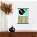 Picture of Vinyl Stack _GroupedProduct_Rectangle_Portrait_Canvas_Framed_