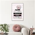 Picture of Stack of Fashion Books  _GroupedProduct_Rectangle_Portrait_Canvas_Framed_