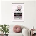 Picture of Stack of Fashion Books  _GroupedProduct_Rectangle_Portrait_Canvas_Framed_