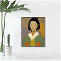 Picture of Serene Elegance _GroupedProduct_Rectangle_Portrait_Canvas_Framed_
