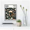 Picture of Flower Market Paris Poster _GroupedProduct_Rectangle_Portrait_Canvas_Framed_