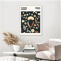 Picture of Flower Market Paris Poster _GroupedProduct_Rectangle_Portrait_Canvas_Framed_