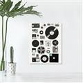 Picture of Retro Data _GroupedProduct_Rectangle_Portrait_Unframed_Print_Only_