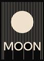 Picture of Moon Typography Poster _GroupedProduct_Rectangle_Portrait_Unframed_Print_Only_
