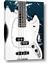 Picture of Retro White guitar Poster