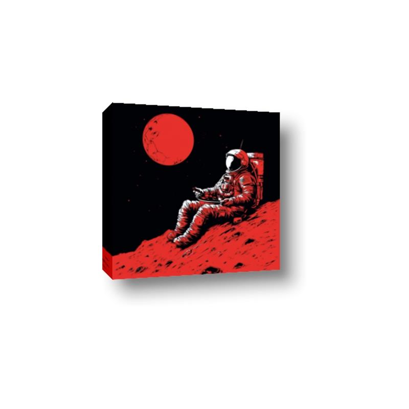 Picture of Retro Moonwalk Poster _GroupedProduct_Square_Canvas_