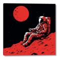 Picture of Retro Moonwalk Poster _GroupedProduct_Square_Canvas_