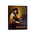 Picture of Old Vinyl Sounds Better Typography Poster _GroupedProduct_Rectangle_Portrait_Canvas_