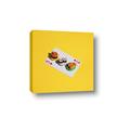 Picture of Sushi Selection on a Playing Card _GroupedProduct_Square_Canvas_