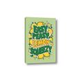 Picture of Easy Peasy Lemon Squeezy Typography Poster _GroupedProduct_Rectangle_Portrait_Canvas_