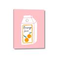 Picture of Orange Juice Poster _GroupedProduct_Rectangle_Portrait_Canvas_