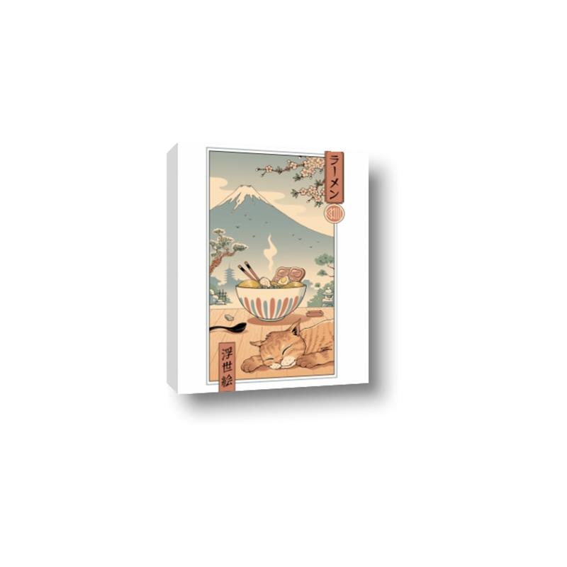 Picture of Catana Ramen Poster _GroupedProduct_Rectangle_Portrait_Canvas_