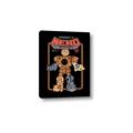 Picture of Robo Neko Cat Poster _GroupedProduct_Rectangle_Portrait_Canvas_