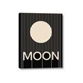 Picture of Moon Typography Poster _GroupedProduct_Rectangle_Portrait_Canvas_