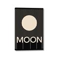 Picture of Moon Typography Poster _GroupedProduct_Rectangle_Portrait_Canvas_