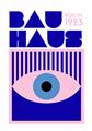 Picture of Bauhaus Eye Poster _GroupedProduct_Rectangle_Portrait_Unframed_Print_Only_
