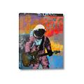 Picture of Retro Spaceman with Guitar Poster _GroupedProduct_Rectangle_Portrait_Canvas_