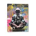 Picture of Retro Spaceman Poster _GroupedProduct_Rectangle_Portrait_Canvas_