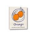 Picture of Food Art - Oranges Valencia Fruit Market _GroupedProduct_Rectangle_Portrait_Canvas_