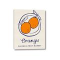 Picture of Food Art - Oranges Valencia Fruit Market _GroupedProduct_Rectangle_Portrait_Canvas_
