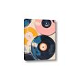 Picture of Retro Vinyl Records Poster _GroupedProduct_Rectangle_Portrait_Canvas_