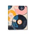 Picture of Retro Vinyl Records Poster _GroupedProduct_Rectangle_Portrait_Canvas_