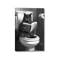 Picture of Plus Size Kitty on the Loo _GroupedProduct_Rectangle_Portrait_Canvas_