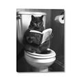 Picture of Plus Size Kitty on the Loo _GroupedProduct_Rectangle_Portrait_Canvas_