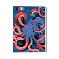 Picture of Tentacle Whirl Poster _GroupedProduct_Rectangle_Portrait_Canvas_