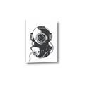 Picture of Vintage Diver Poster _GroupedProduct_Rectangle_Portrait_Canvas_