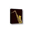 Picture of Golden Saxophone Poster _GroupedProduct_Rectangle_Portrait_Canvas_