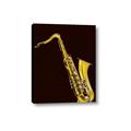 Picture of Golden Saxophone Poster _GroupedProduct_Rectangle_Portrait_Canvas_