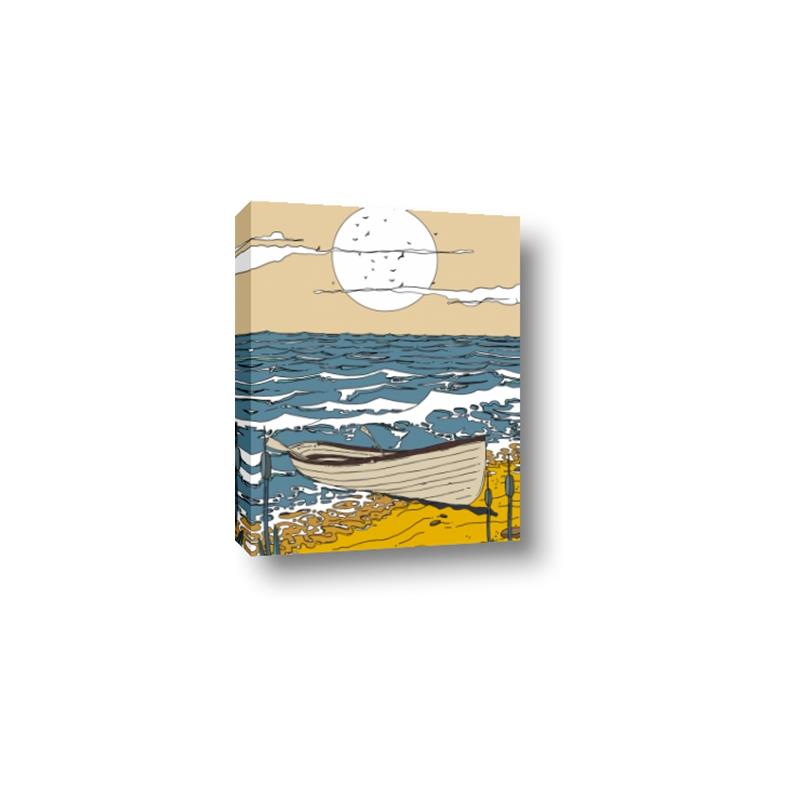 Picture of Summer Vacation Poster _GroupedProduct_Rectangle_Portrait_Canvas_