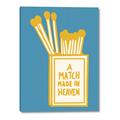 Picture of A Match May in Heaven Poster _GroupedProduct_Rectangle_Portrait_Canvas_