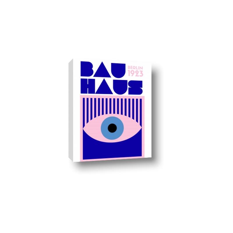 Picture of Bauhaus Eye Poster _GroupedProduct_Rectangle_Portrait_Canvas_