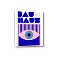 Picture of Bauhaus Eye Poster _GroupedProduct_Rectangle_Portrait_Canvas_