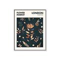 Picture of Flower Market London Poster _GroupedProduct_Rectangle_Portrait_Canvas_Framed_