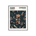 Picture of Flower Market London Poster _GroupedProduct_Rectangle_Portrait_Canvas_Framed_