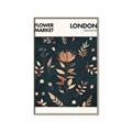 Picture of Flower Market London Poster _GroupedProduct_Rectangle_Portrait_Canvas_Framed_
