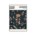 Picture of Flower Market London Poster _GroupedProduct_Rectangle_Portrait_Canvas_Framed_