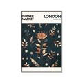 Picture of Flower Market London Poster _GroupedProduct_Rectangle_Portrait_Canvas_Framed_