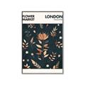 Picture of Flower Market London Poster _GroupedProduct_Rectangle_Portrait_Canvas_Framed_