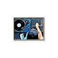 Picture of Music Dj Set  _GroupedProduct_Rectangle_Landscape_Canvas_Framed_