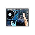 Picture of Music Dj Set  _GroupedProduct_Rectangle_Landscape_Canvas_Framed_