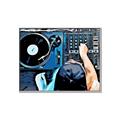 Picture of Music Dj Set  _GroupedProduct_Rectangle_Landscape_Canvas_Framed_