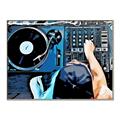 Picture of Music Dj Set  _GroupedProduct_Rectangle_Landscape_Canvas_Framed_