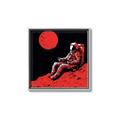 Picture of Retro Moonwalk Poster _GroupedProduct_Square_Canvas_Framed_