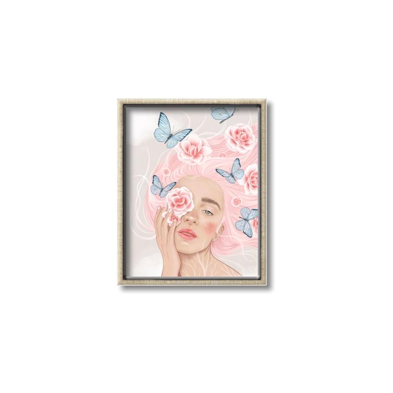 Picture of Flourishing Mind _GroupedProduct_Rectangle_Portrait_Canvas_Framed_
