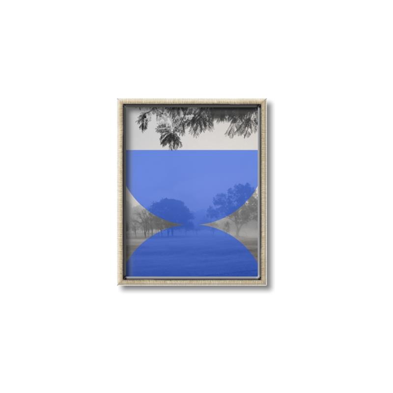 Picture of Misty Blue Horizon _GroupedProduct_Rectangle_Portrait_Canvas_Framed_