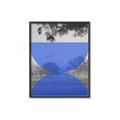 Picture of Misty Blue Horizon _GroupedProduct_Rectangle_Portrait_Canvas_Framed_
